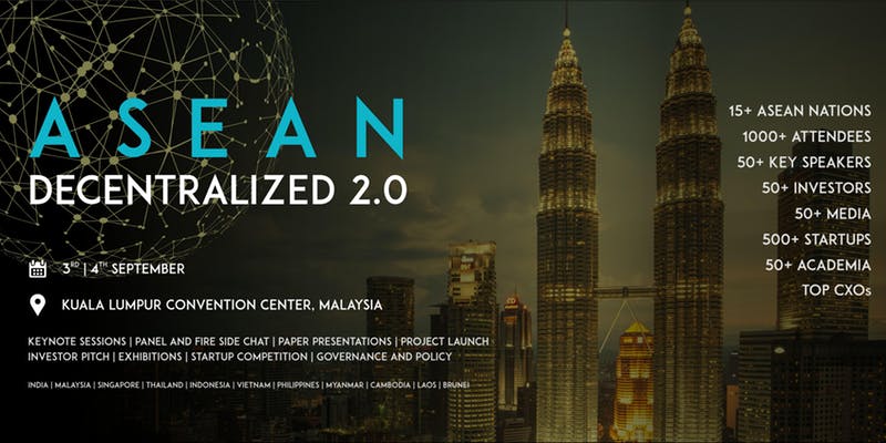 ASEAN Decentralized 2.0 – 3 September 2018