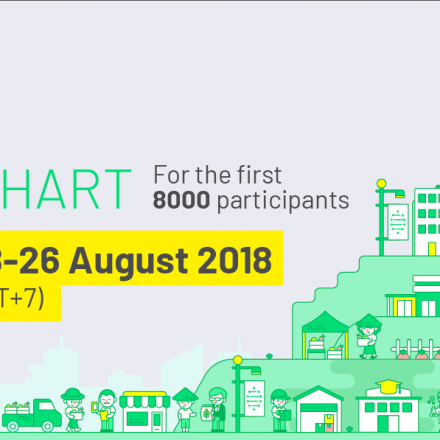 Airdrop 3.333.333 HART Mulai 16 Agustus 2018