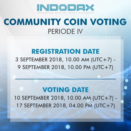 Indodax Community Coin Voting Periode IV Segera Dibuka