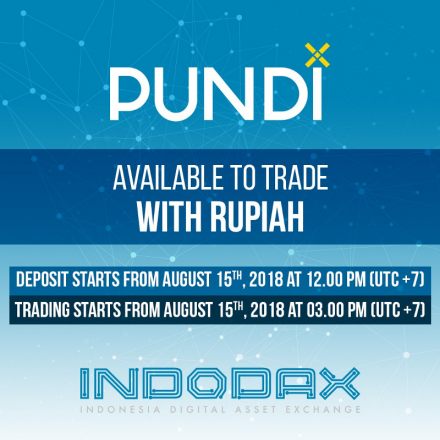 Indodax Buka Perdagangan NPXS/IDR Mulai 15 Agustus 2018