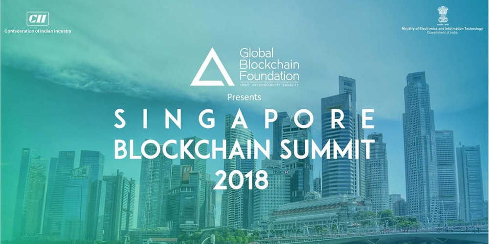GBF Singapore Blockchain Summit 2018 – 28 Agustus 2018