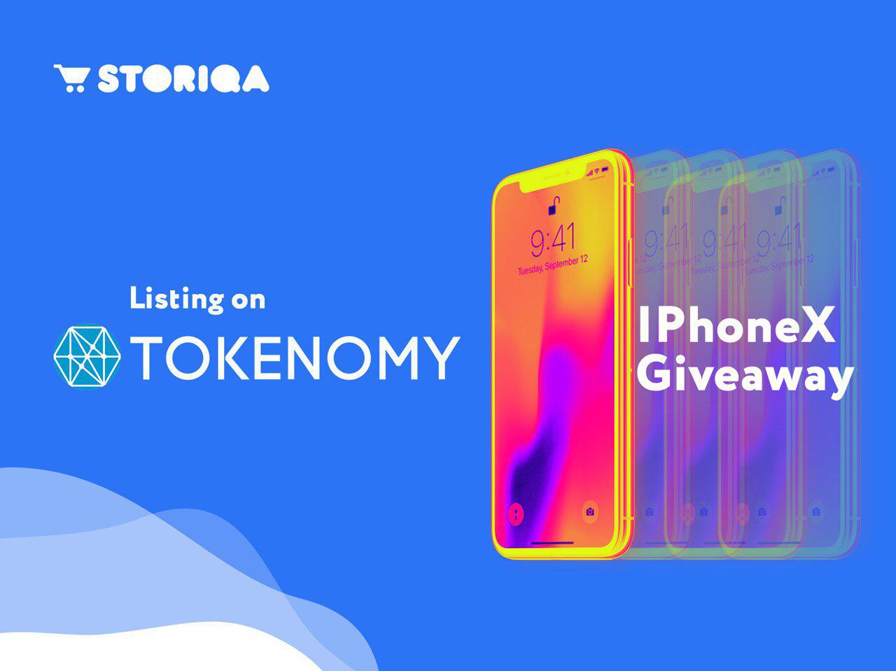 Promo Listing Storiqa di Tokenomy Exchange