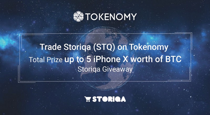 Dapatkan Hadiah BTC Senilai 5 iPhone X dari Storiqa