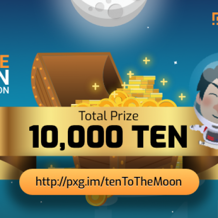 Mainkan TEN to the Moon, Hadiah Total 10.000 TEN