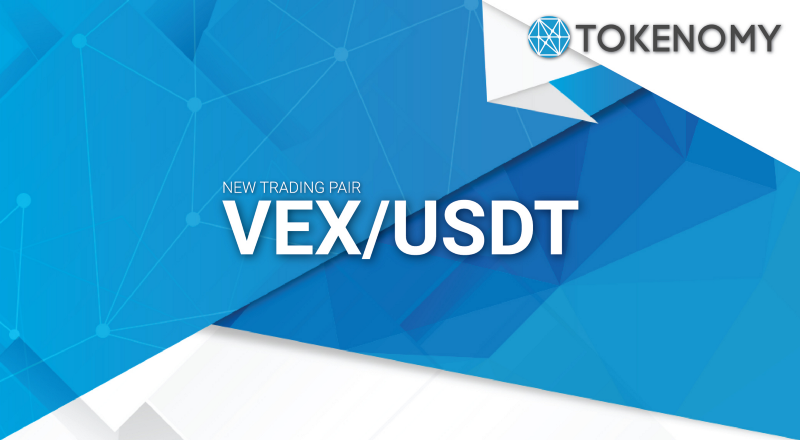 Tokenomy Exchange Buka Perdagangan VEX/USDT Mulai 22 Agustus 2018