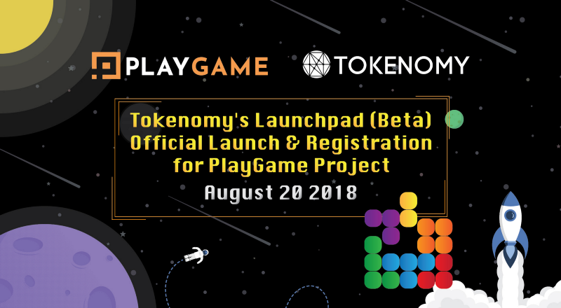 Tokenomy Launchpad (BETA) Diluncurkan 20 Agustus 2018