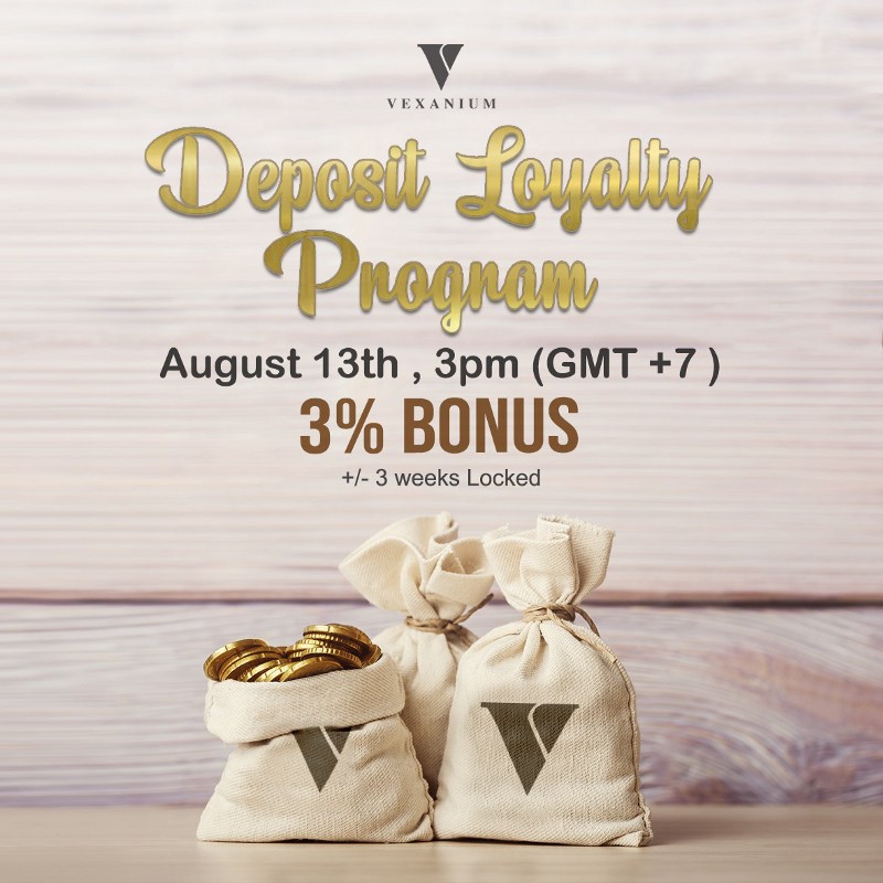 Vexanium Airdrop Deposit Phase 3 Dimulai Hari Ini