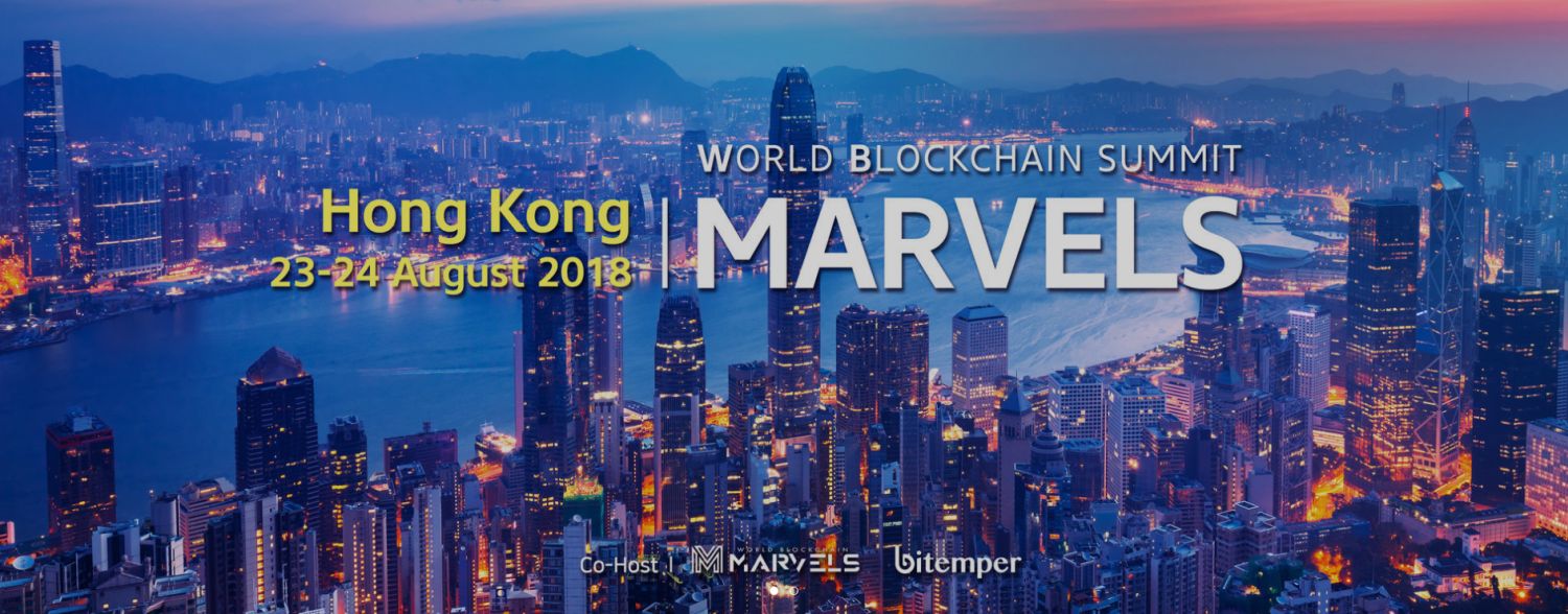 World Blockchain Summit MARVELS Hong Kong – 23 Agustus 2018