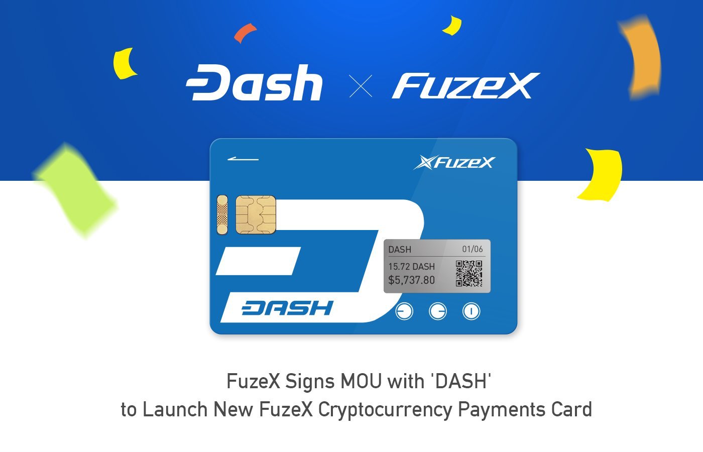 FuzeX Siapkan Kartu Pembayaran Menggunakan Dash