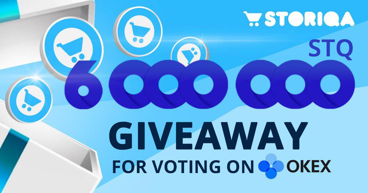 Storiqa Bagikan 6.000.000 STQ untuk Voting di OKEx