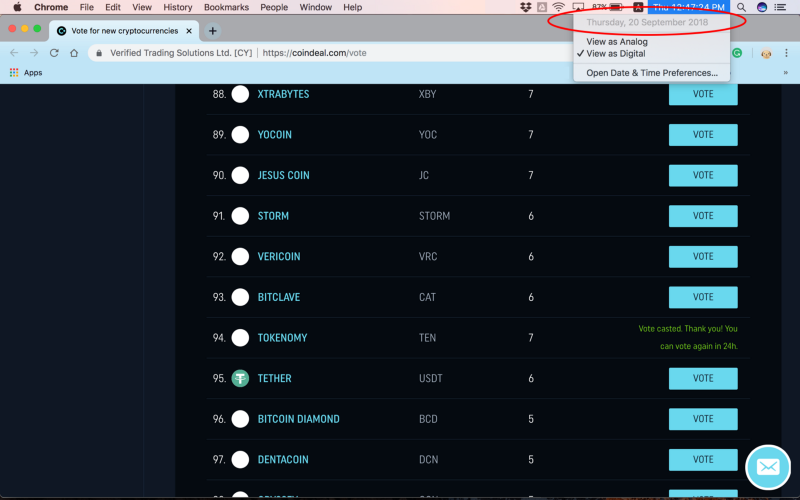 Screenshot harus menampilkan timestamp
