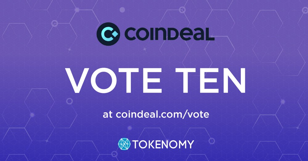Dapatkan Hadiah TEN untuk Partisipan CoinDeal Community Voting