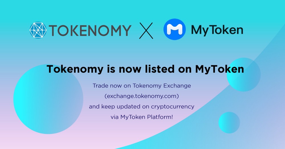 Tokenomy Terdaftar di MyToken