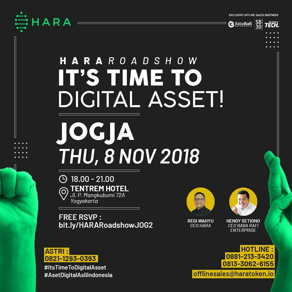 HARA Roadshow 2 - Jogja 8 November 2018