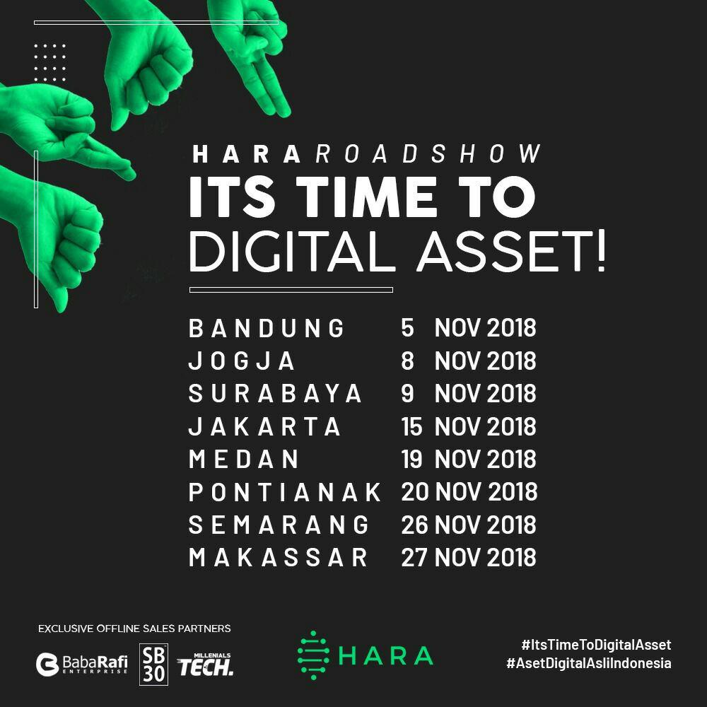 Jadwal HARA Roadshow Part 2 – November 2018