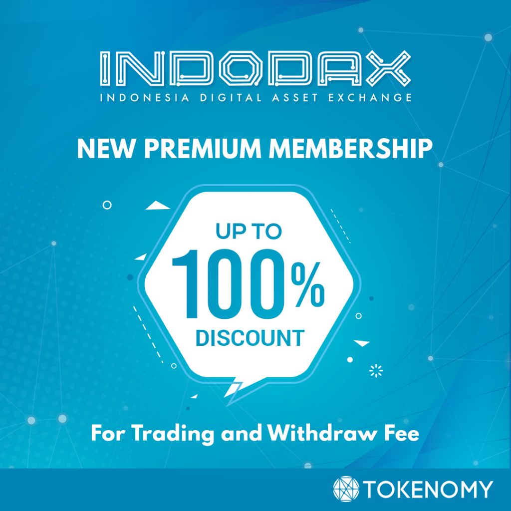 Indodax Tawarkan Diskon Biaya Trading dan Withdraw Hingga 100%
