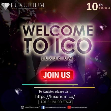 ICO Luxurium Dimulai 10 Oktober 2018