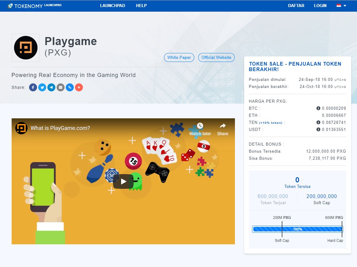 Hard Cap PlayGame Tercapai