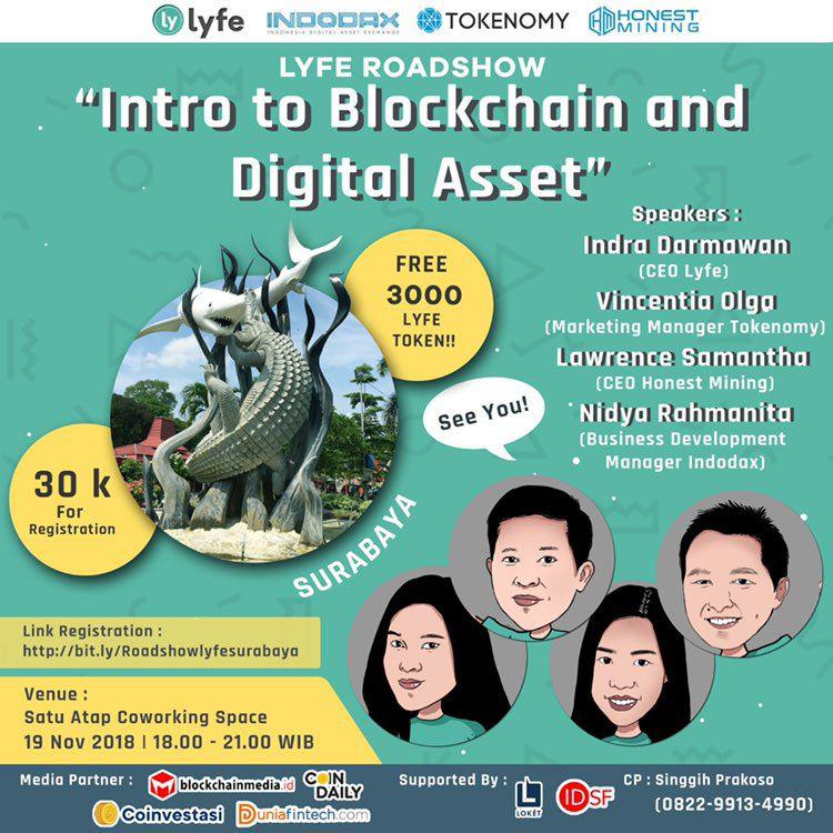 Lyfe Roadshow Surabaya – 19 November 2018