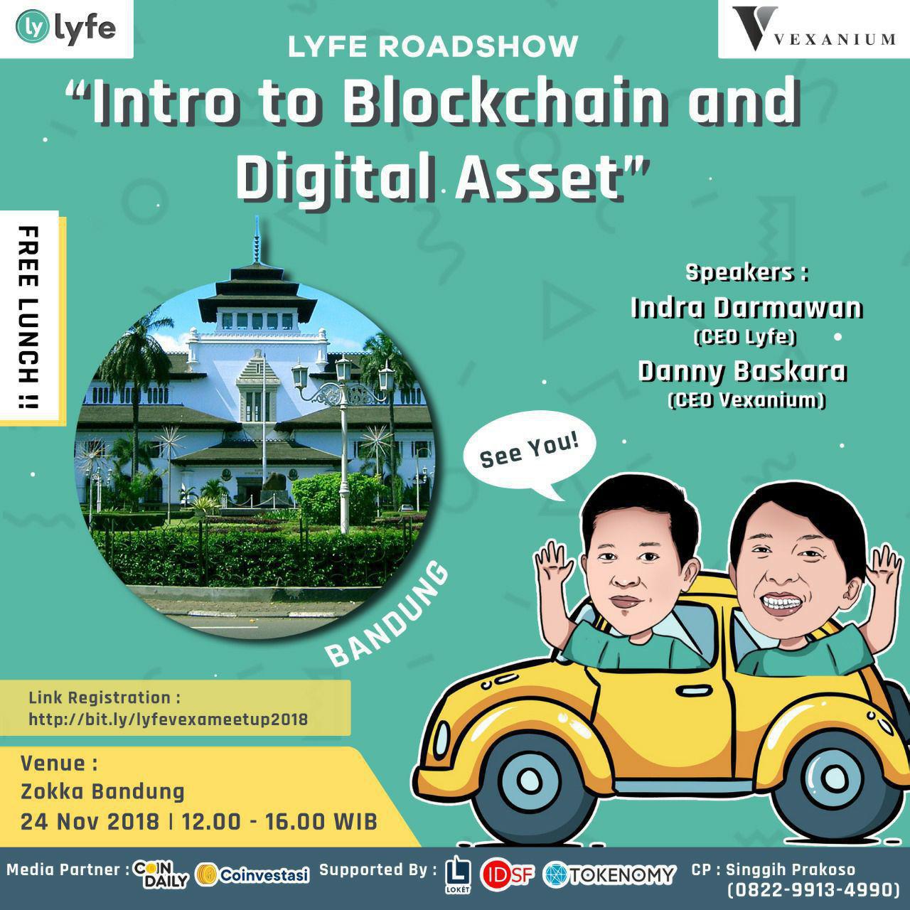 Meet Up Lyfe & Vexanium di Bandung, 24 November 2018