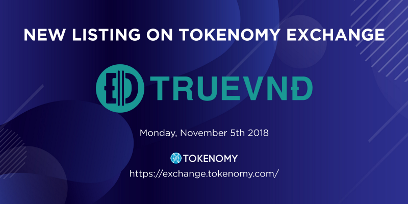 Stablecoin TrueVND Hadir di Tokenomy Exchange