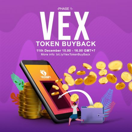 VEX Token BuyBack – 11 Desember 2018