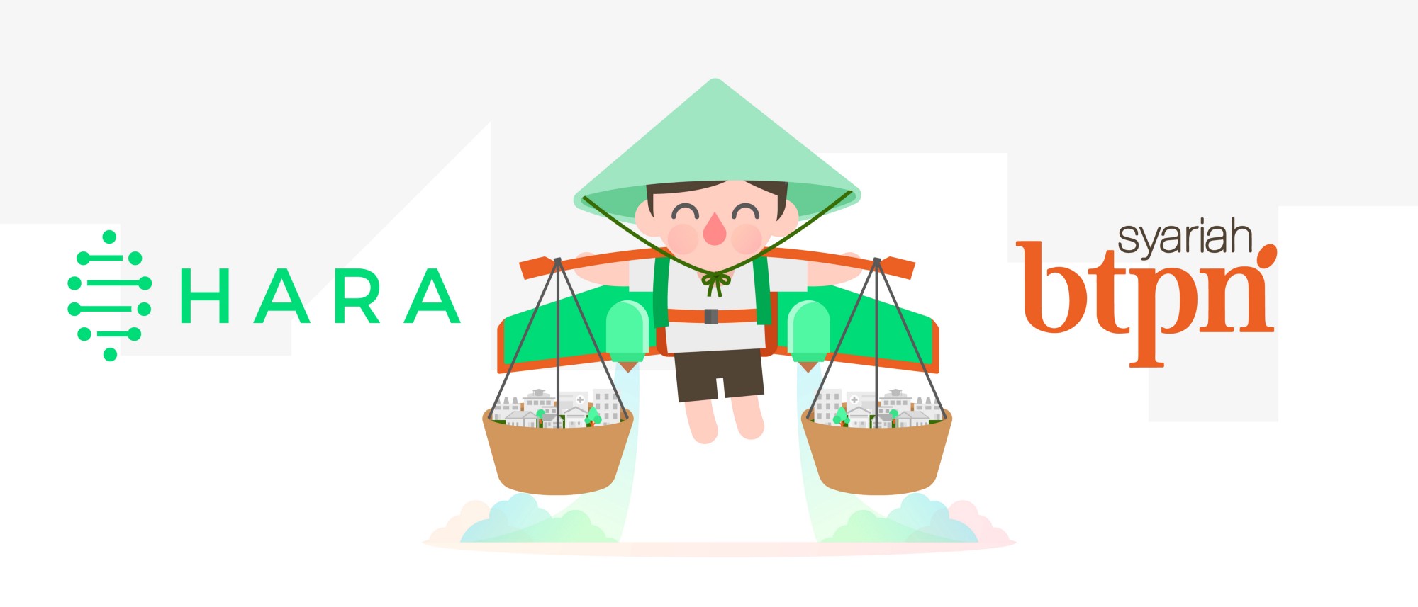 HARA Jalin Kerja Sama dengan BTPN Syariah