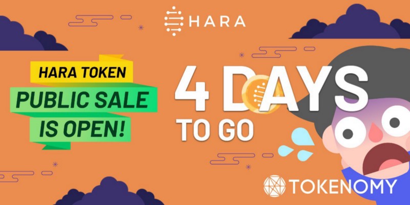 Initial Token Sale HARA di Tokenomy Launchpad Dimulai 21 Januari 2019
