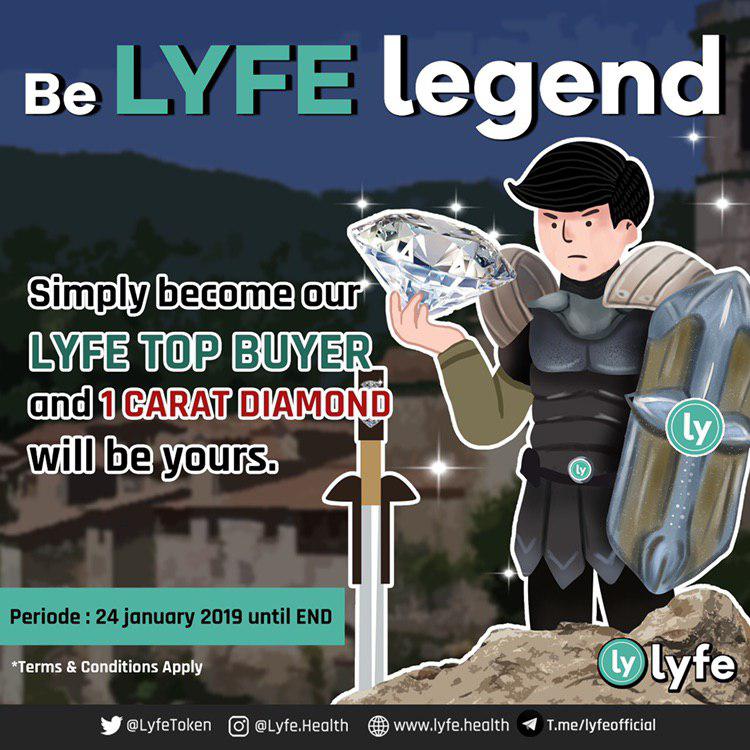 Ikuti Tantangan Be Lyfe Legend & Menangkan Berlian 1 Karat