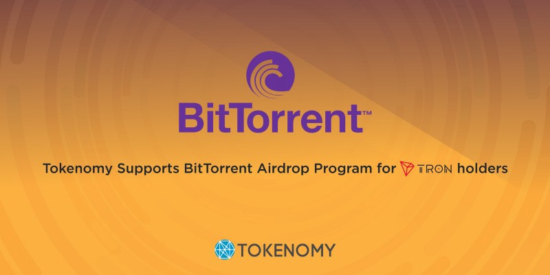 Tokenomy Dukung Airdrop BitTorrent untuk Pengguna TRON