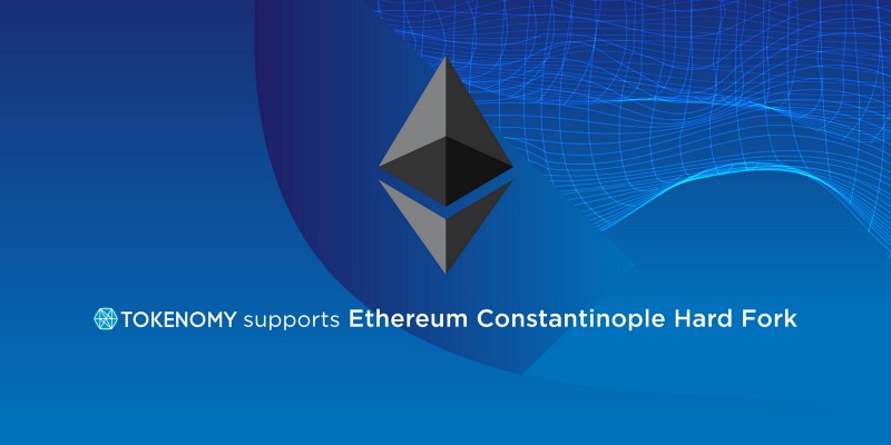 Tokenomy Dukung Ethereum Constantinople Hard Fork