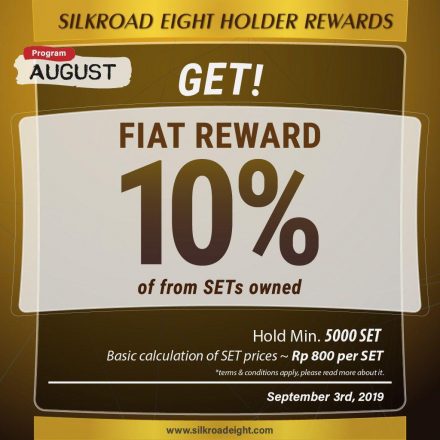 Dapatkan FIAT Reward Sebesar 10% Bagi Pemegang SET